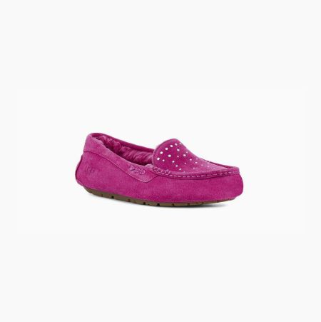 UGG Ansley Studded Fuchsia Slippers for Women (QSBN64750)